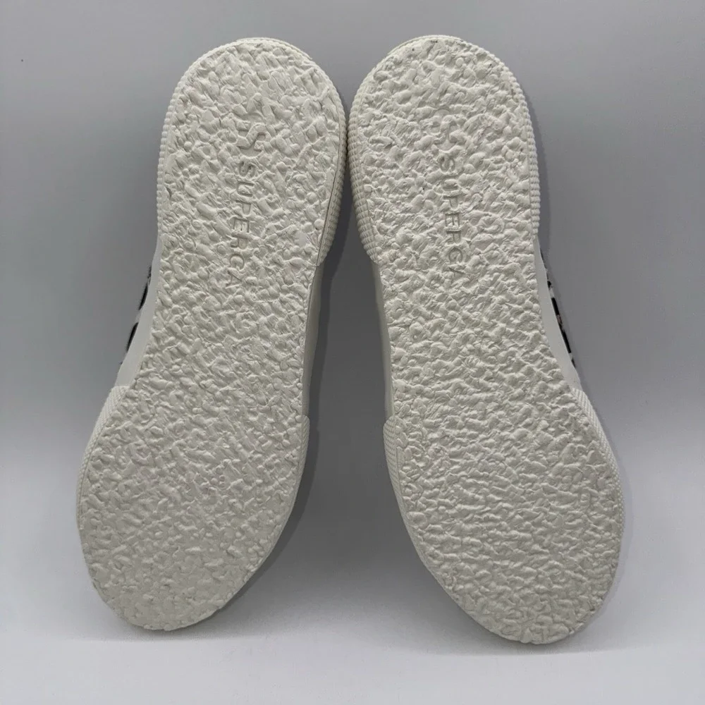 Superga 2750 Sneakers Women's Size 8.5 EU‎ 39.5 Leopard Cheetah Print